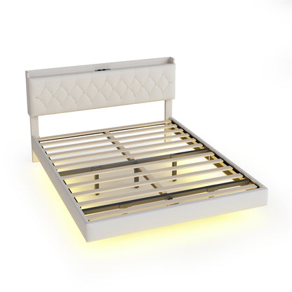 A Double Bed with a Straightforward Design And a Slatted Base, Providing Comfort And Functionality, Perfect for Bedroom Areas.