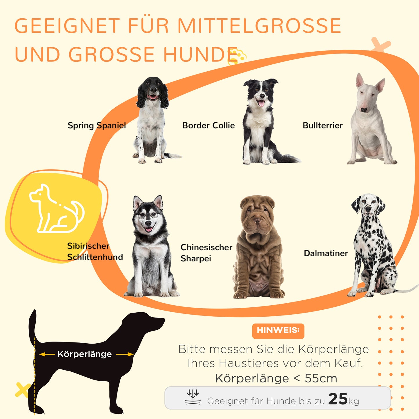 Hondenbench – Hondenbox – Hondenkooi – Hondenmand – Hondenhok – Grijs – Wasbaar Kussen – Twee Deuren Met Sloten – 90x58x65 cm – Stevige Constructie