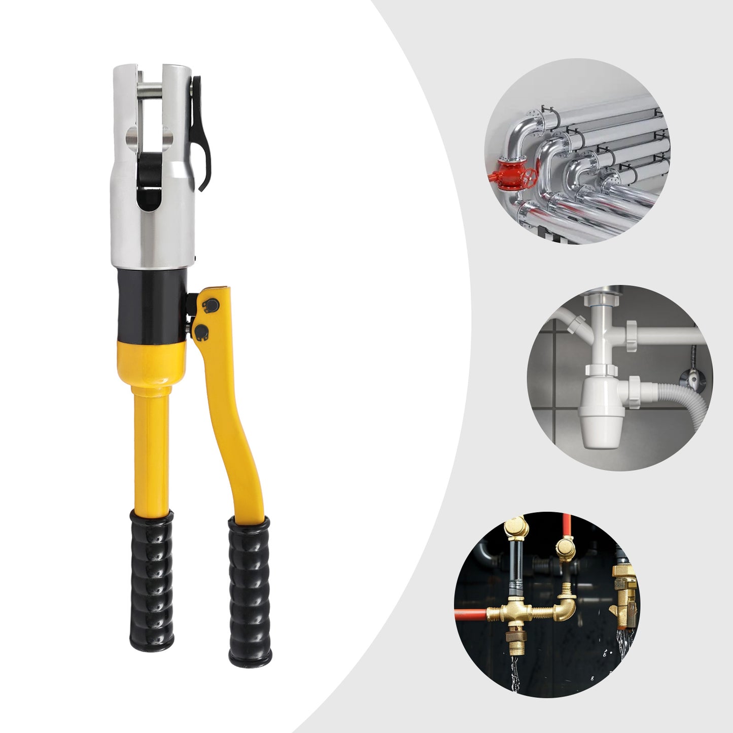 Built to Last Wide Compatibility Efficient Crimping Performance Easy to Carry Clear Warning Mark manual pipe press crimper,  Compact Design, Highquality Crimper, Multisize Crimper, Handoperated Crimper, Diy Enthusiasts, Elect