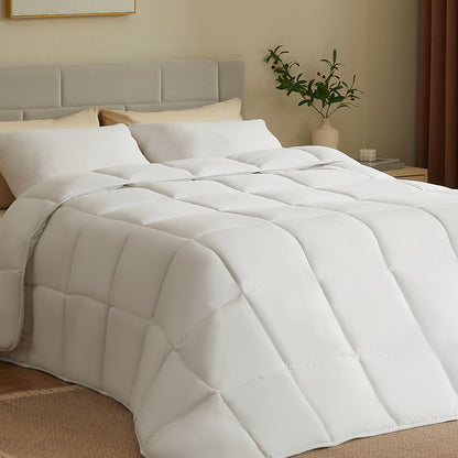 4-seizoenen couette – dekbed – zomerdekbed – winterdeken – all-season dekbed – ademend – temperatuurregulerend – 240x220 cm – polyester vulling