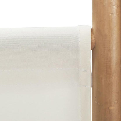 Kamerscherm 5-panelen inklapbaar 200cm bamboe en canvas,  Entrance Divider, Minimalist Decor, Stylish Partition, Portable Partition, Versatile Divider, Apartment Dwellers, Small Space Living