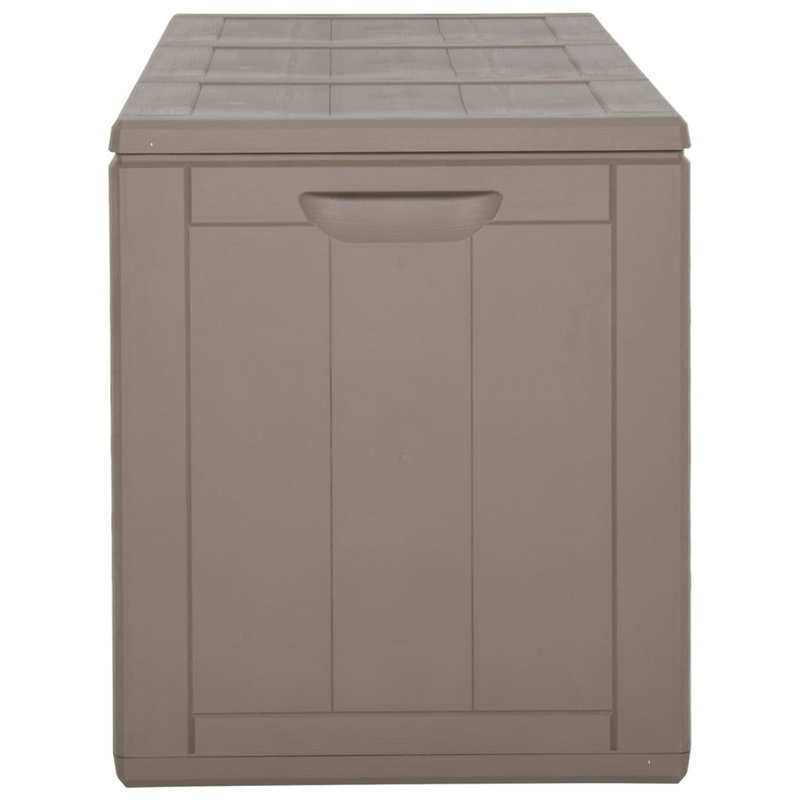 Opbergbox – Opbergdoos – Opbergkast – Tuinbox – 270 Liter – Weerbestendig Polypropyleen Rattan Design
