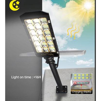 Solar LED Straatlamp – Zonneverlichting – Buitenlamp – Tuinverlichting – Industrieel Licht – 600W Helderheid – 50.000 mAh Batterij