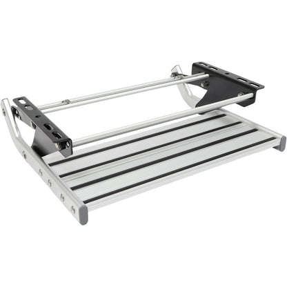 Campertrap – Caravantrap – Opstapje – Instaptrap – Instapje – Aluminium – Inklapbaar – 1 Trede – Draagvermogen 150 kg