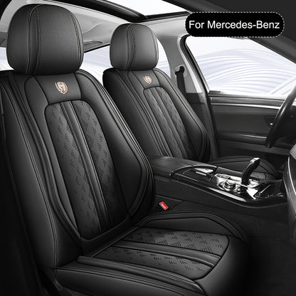 Auto Stoelhoezen Set – Stoelbekleding – Stoelhoes – Zittingbescherming – Autostoelhoezen – Nappa Leder – Airbag Compatibel – Geschikt Voor 5 Zittingen