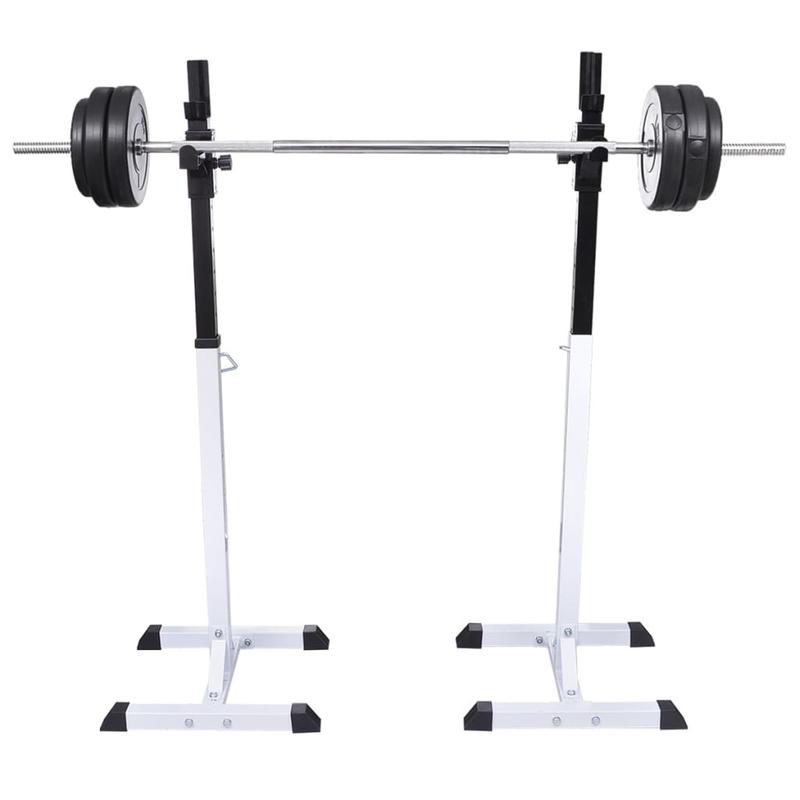 Gewichthefstation – Halterset – Dumbbells – Gewichtsschijven – Krachtstation – Verstelbaar Gewicht – Robuust Metaal – Compact Ontwerp