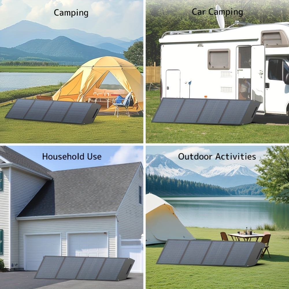 Draagbaar Zonnepaneel – Opvouwbaar Solar Charger – Mobiel Solar Paneel – Camping Zonnepaneel – 300W Vermogen – 22,5% Efficiëntie – Lichtgewicht – MC4 Compatible