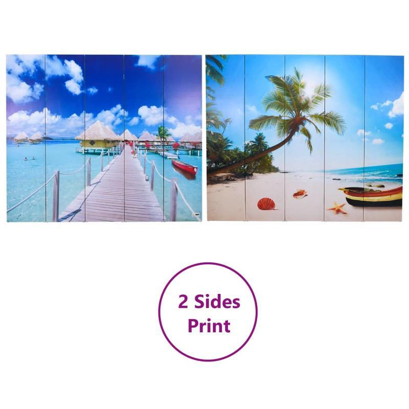Kamerverdeler – Kamerscherm – Privacy Scherm – Ruimteverdeler – Vouwdeurscherm – Houten Hardhout – Inklapbaar 200x170 cm
