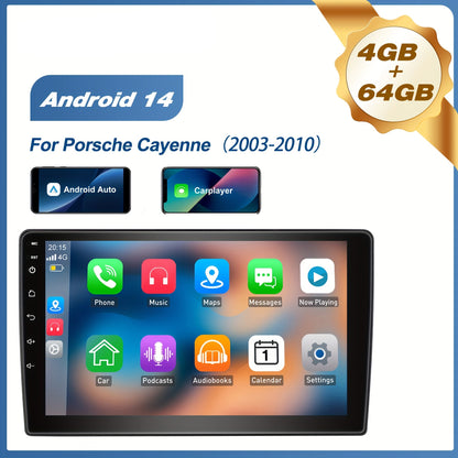 Autoradio – Car Stereo – Multimedia Speler – Auto Radio – 2-DIN – 9 Inch IPS Touchscreen – Android 14 – Draadloos Apple CarPlay & Android Auto