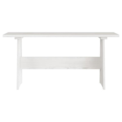 Eettafel – Houten Tafel – Grenen Tafel – Eetkamertafel – Keukentafel – Massief Grenenhout – Compact Formaat – Witte Kleur
