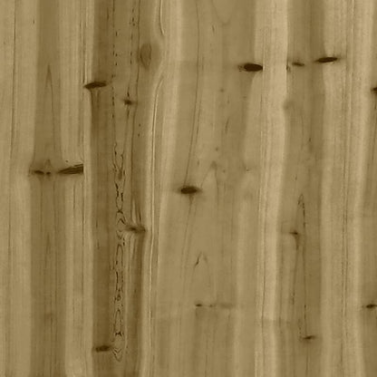 Plantentafel – Plantenstandaard – Plantenrek – Bloementafel – Bijzettafel – Bruin – Stevig Massief Dennenhout – 108x45x86,5 cm – Voor Binnen & Buiten