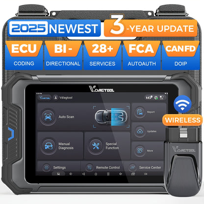 OBD2 Scanner – Auto Uitlezer – Diagnoseapparaat – Codelezer – Uitleesapparaat – WiFi Draadloos – 8-inch HD Touchscreen