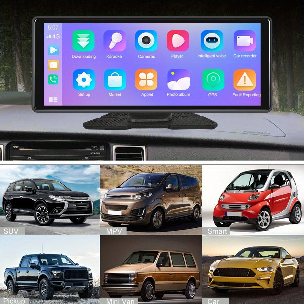 Android 13 Auto Multimedia Speler – Autoradio – Car Stereo – Auto Entertainment Systeem – Navigatie – Draadloze CarPlay & Android Auto – 10,26 Inch Scherm – 8-Core 4GB+64GB RAM