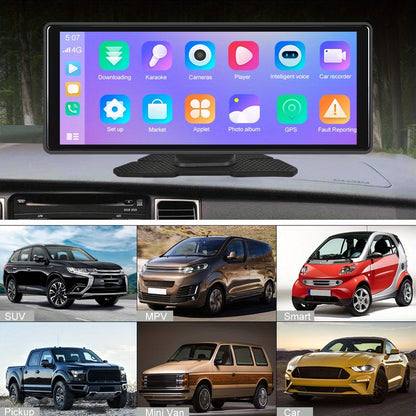Android 13 Auto Multimedia Speler – Autoradio – Car Stereo – Auto Entertainment Systeem – Navigatie – Draadloze CarPlay & Android Auto – 10,26 Inch Scherm – 8-Core 4GB+64GB RAM