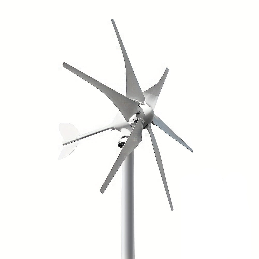Windturbine – Windmolen – Windgenerator – Draagbare Generator – Alternatieve Energie – 1200W Vermogen – Robuust Metallic Ontwerp