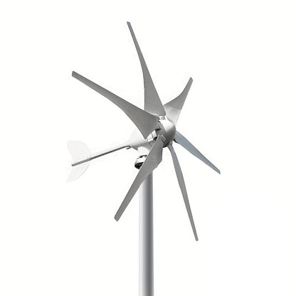 Windturbine – Windmolen – Windgenerator – Draagbare Generator – Alternatieve Energie – 1200W Vermogen – Robuust Metallic Ontwerp