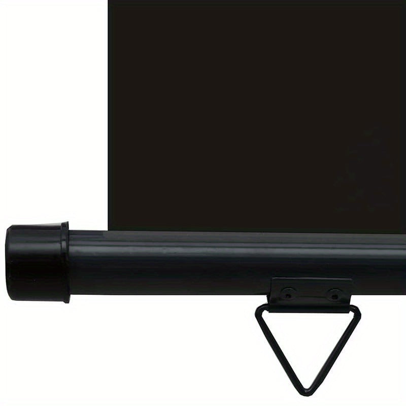 Retractable Zijscherm – Balkonzeil – Zonnescherm – Privacydoek – Terrasscherm – 175x250 cm – Duurzaam Kunststof – Zwart
