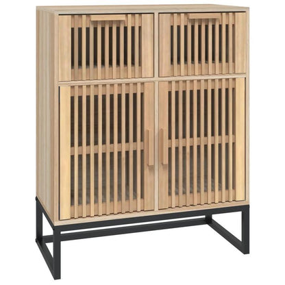 Sideboard 60x30x75cm edited wood Practical and removable