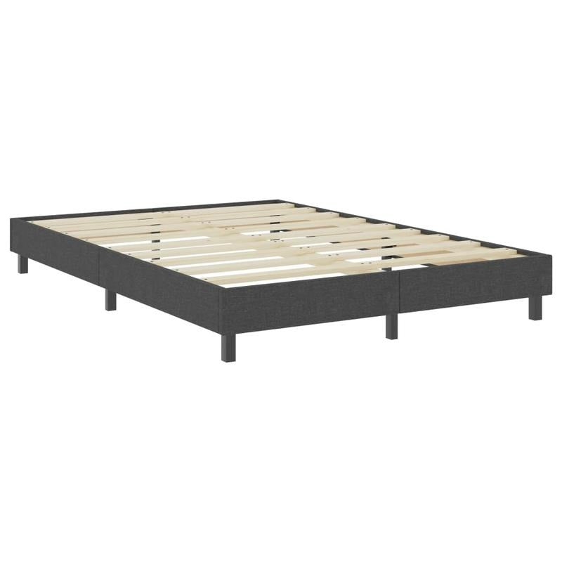 Boxspringbedframe – Boxspringbed – Bedframe – Slaapkamerbed – Bedonderstel – Modern Grijs – Queen Size 160x200 cm – Laag Profiel – Eenvoudig Monteren