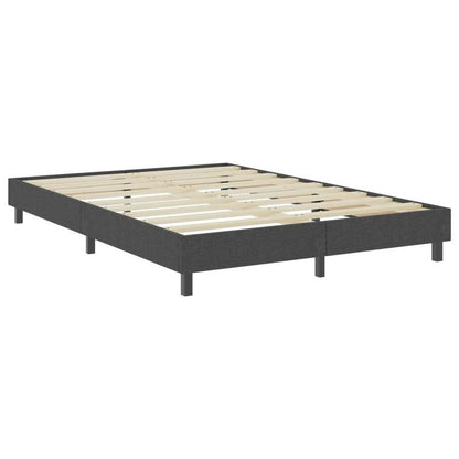 Boxspringbedframe – Boxspringbed – Bedframe – Slaapkamerbed – Bedonderstel – Modern Grijs – Queen Size 160x200 cm – Laag Profiel – Eenvoudig Monteren