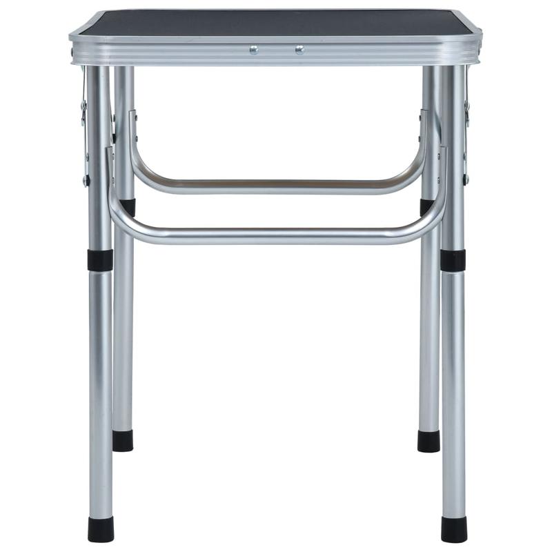 Compact Opvouwbaar Tafeltje – Kampeertafel - Reis Tafeltje – Kampeertafeltje – Campingtafel - Picknicktafeltje – Lichtgewicht – Aluminium Met MDF – Compact Formaat