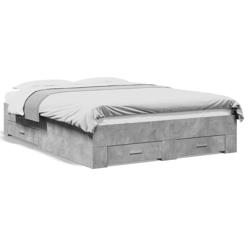 Bedframe – Slaapbed – Platformbed – Eenpersoonsbed – Ledikant – Hardhouten Bedframe – 120x190 cm – Duurzaam Multilayer Ontwerp Voor Rugondersteuning – Direct Gebruiksklaar Zonder Montage