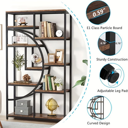 Boekenkast – Vakkenkast – Boekenrek – Opbergkast – Stellingkast – Industrieel Design – 180 cm Hoog