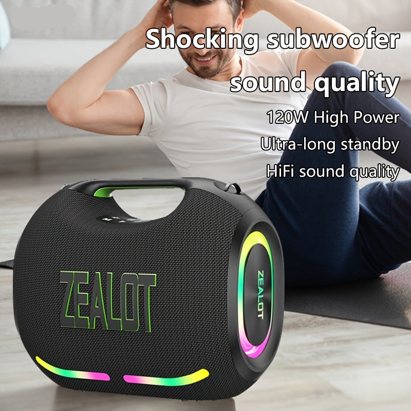 Draagbare Draadloze Speaker – Bluetooth Speaker – Portable Speaker – Outdoor Speaker – Party Speaker – Zwart – 36 Uur Speeltijd – IPX5 Waterbestendig