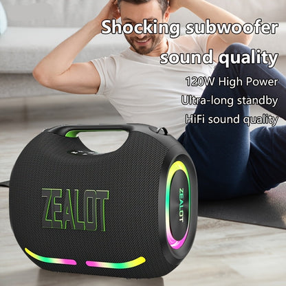 Draagbare Draadloze Speaker – Bluetooth Speaker – Portable Speaker – Outdoor Speaker – Party Speaker – Zwart – 36 Uur Speeltijd – IPX5 Waterbestendig