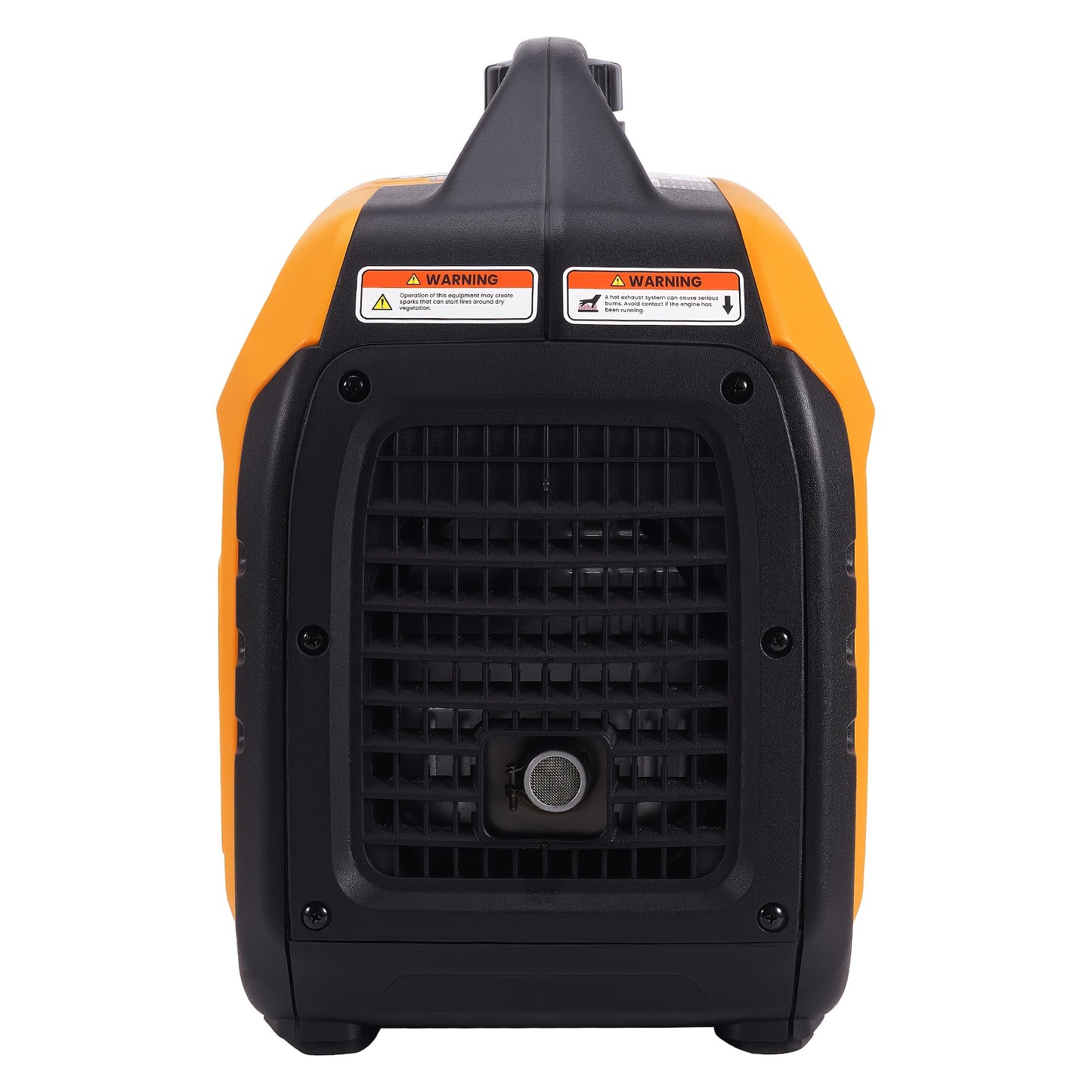 Benzinegenerator – Draagbare Generator – Stille Stroomvoorziening – Inverter Generator – Noodstroom – 3200W Continu Vermogen – 58dB Laag Geluidsniveau – Oranje