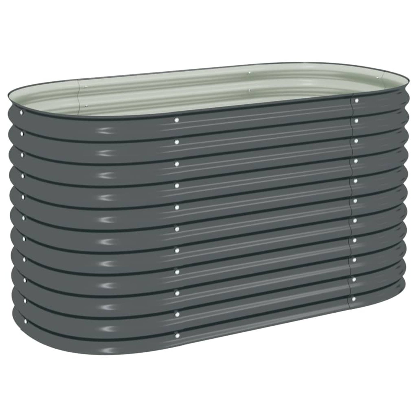 Hoogtebak Tuin – Verhoogd Plantenbed – Moestuinbak – Kruidenbak – Bloembak – Gegalvaniseerd Staal – Weerbestendig – 160x79x81 cm – Duurzaam & Comfortabel