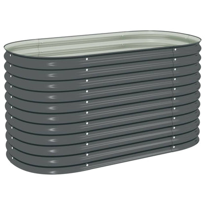 Hoogtebak Tuin – Verhoogd Plantenbed – Moestuinbak – Kruidenbak – Bloembak – Gegalvaniseerd Staal – Weerbestendig – 160x79x81 cm – Duurzaam & Comfortabel