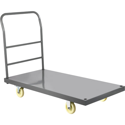 Palletwagen – Platformwagen – Pompwagen – Transpallet – Handwagen – 900 kg Draagvermogen – Stalen Frame met Nylon Zwenkwielen