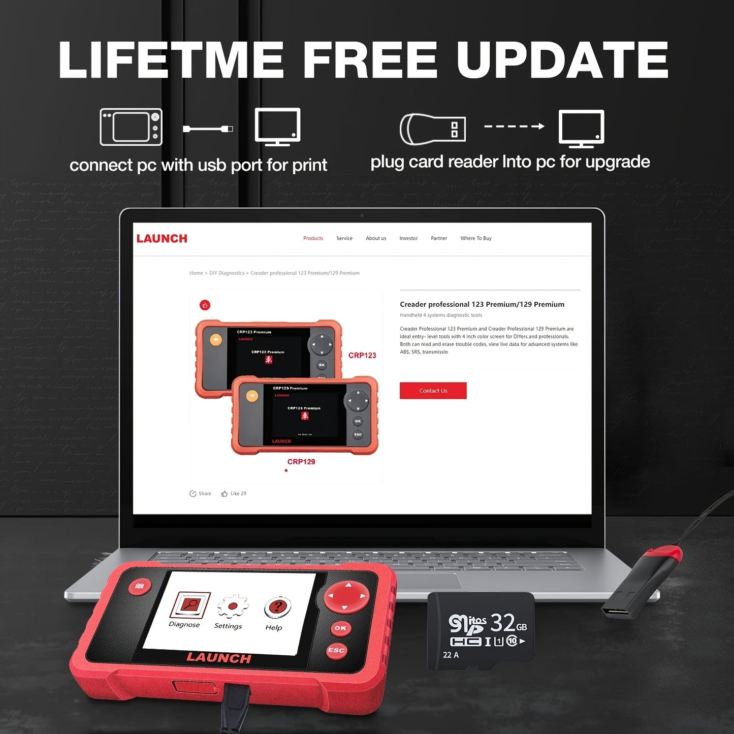 OBD2 Uitlezer – OBD2 Scanner – Auto Diagnose Tool – Foutcode Uitlezer – Motorstoringen Uitlezen – 5-Inch Touchscreen – Wifi Updates