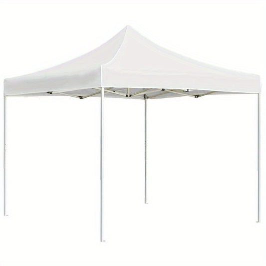 Vouwwand – Partytent Zijwand – Opvouwbare Tentwand – Evenementenwand – Tuinfeest Scherm – Wit – 2x2 Meter – Waterdicht Aluminium Frame – Ritssluiting
