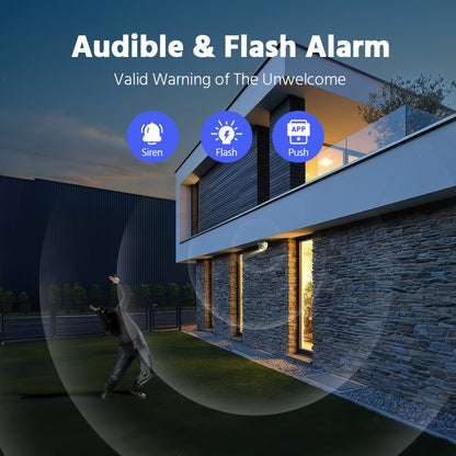 IP Camera – Camerabewaking – Beveiligingscamera – Buitenbeveiliging – Turret Camera – 5MP 3K Resolutie – AI Mensen- en Voertuigdectectie – Kleurennachtzicht – Tweewegs Audio – Weerbestendig