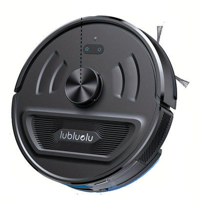 Lubluelu L20 Robot Vacuum and Mop 5500Pa, 3in 1 Robotic Vacuum Cleaner, Smart Mapping, 30 No-go Zones, WiFi/App/Alexa, for Home Carpet Pet Hair Hard Floor
