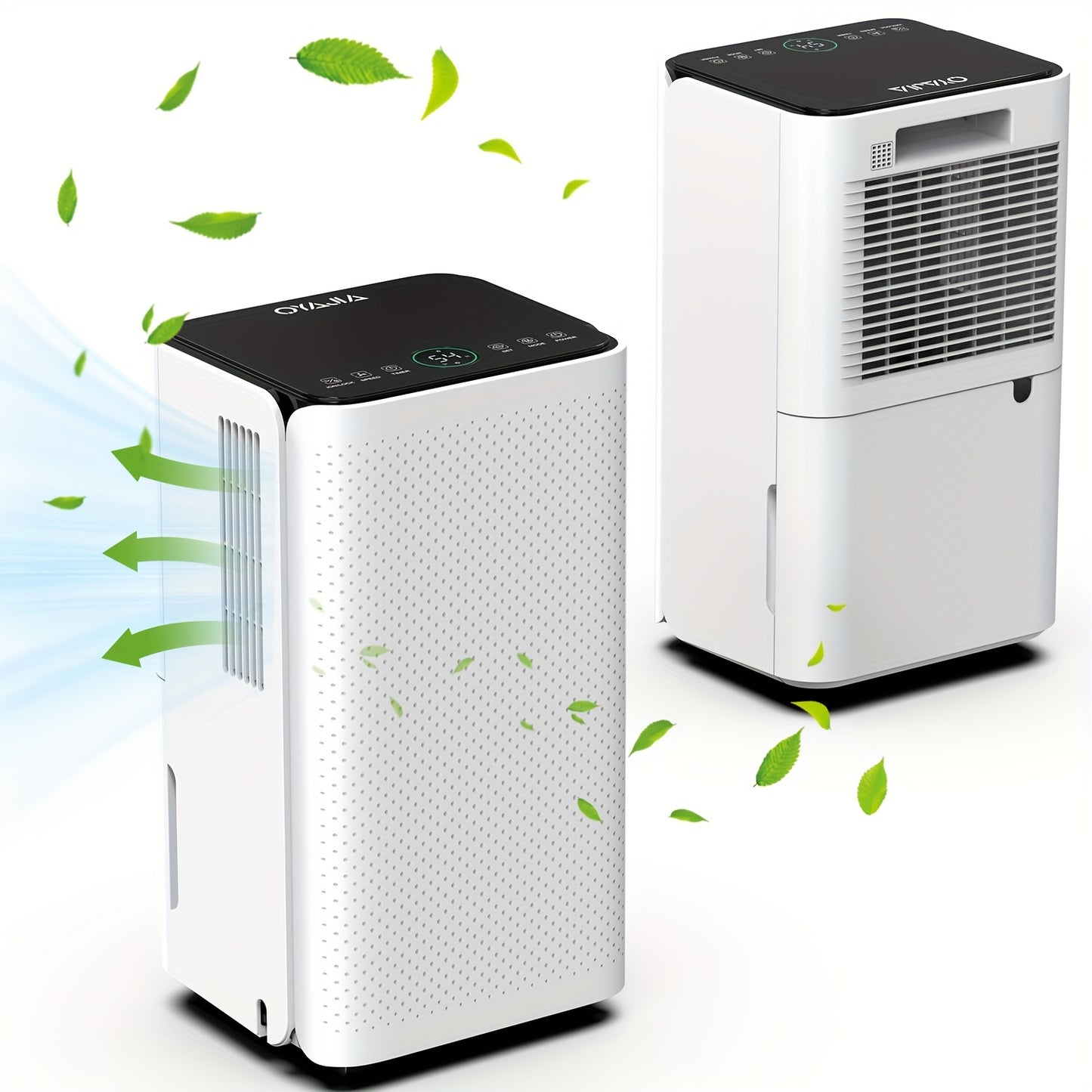 Luchtontvochtiger – Ontvochtiger – Vochtvreter – Dehumidifier – Vochtabsorber – 14L per Dag – Automatische Vochtigheidssensor & Wasdroogfunctie