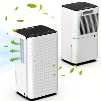 Luchtontvochtiger – Ontvochtiger – Vochtvreter – Dehumidifier – Vochtabsorber – 14L per Dag – Automatische Vochtigheidssensor & Wasdroogfunctie