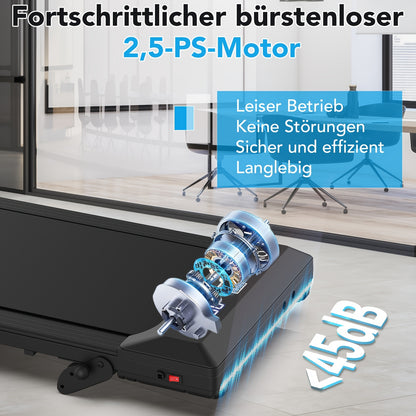 Loopband – Wandelband – Fitnessband – Hardloopband – Thuisgym – Verstelbare Hellingshoek – Stille 0,65 PK Motor – Breed Loopvlak 39x90 cm
