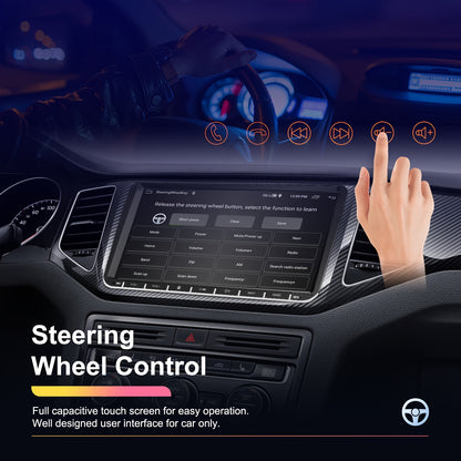 9 Inch Android Autoradio – Multimedia Speler – Navigatiesysteem – Touchscreen Radio – Double DIN Unit – 1080P HD Scherm – Backup Camera Ondersteuning