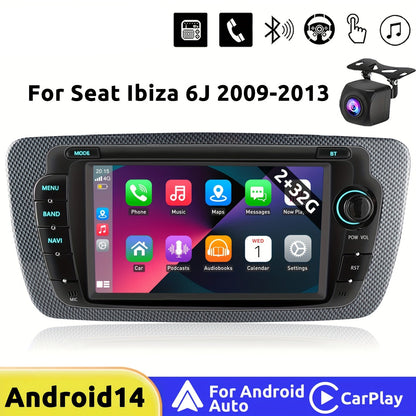 7-inch Touchscreen Autoradio – Multimedia Speler – Navigatiesysteem – Inbouw Radio – Auto Entertainment – Draadloze CarPlay & Android Auto – GPS Met Wi-Fi