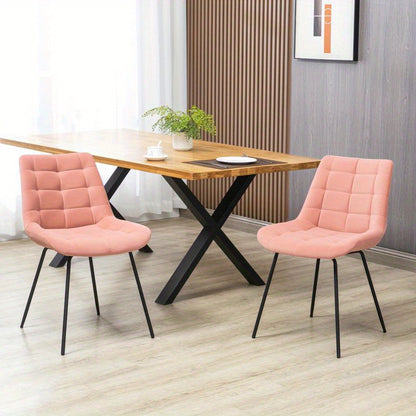Eetkamerstoelen – Stoelen – Kuipstoelen – Woonkamerstoelen – Keukenstoelen – Vintage Design – Velvet Bekleding – Metalen Poten – Comfortabele Rugleuning