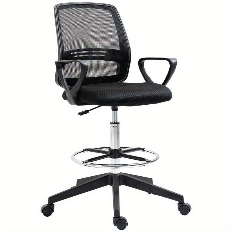 Ergonomische Bureaustoel – Kantoorstoel – Computerstoel – Directiestoel – Desk Chair – Verstelbare Hoogte – Ademend Mesh & Metalen Frame