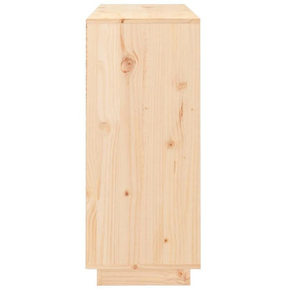 Dressoir – Opbergkast – Ladekast – Buffetkast – Kast – Massief Dennenhout – 104,5x34x80 cm – Modern Europees Design