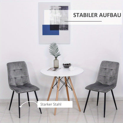Eetkamerstoel – Stoel – Dining Chair – Keukenstoel – Tuinstoel – Verstelbare Hoogte – Ademend Linnen Bekleding