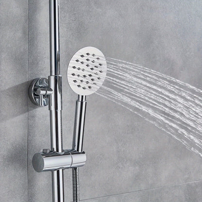 Regendouche – Doucheset – Douchekolom – Handdouche – Thermostaatkraan – RVS Materiaal – Verstelbare Regendouchehoogte 81-117 cm