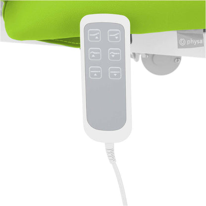 Massagetafel – Behandelbank – Therapiebed – Massagebed – Massage Tafel – Elektrisch Verstelbaar – Max Draagvermogen 250 kg – Lichtgroen – 3 Motoren