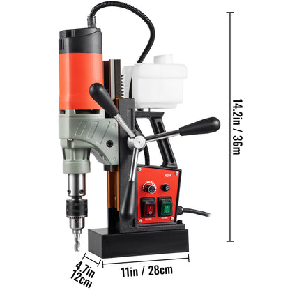 Magnetische Boormachine – Magneetboor – Metaalboor – Kernboor – Industrieel Boortool – 1200W Motor – 13.000 N Sterke Magnetische Basis