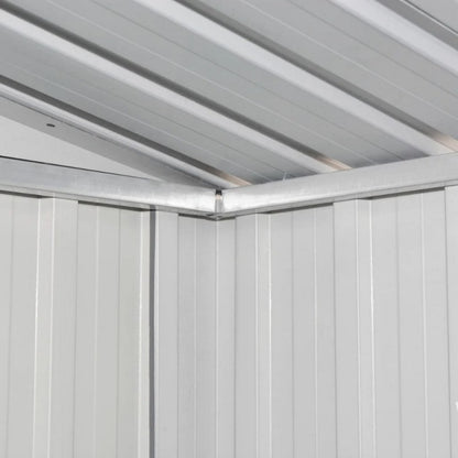 Stalen Tuinschuur – Tuinhuis – Opslagruimte – Berging – Schuur – Mobiel – Tijdelijk – Stevig Alloy Staal – Afmetingen 257x205x178 cm